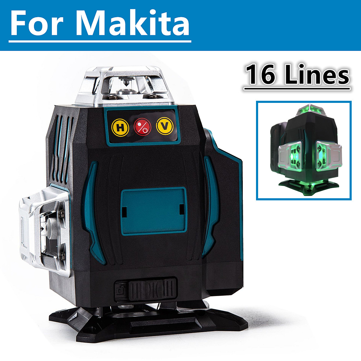 Power Tools That Are Green - For Makita 18V Battery 16 Lines
