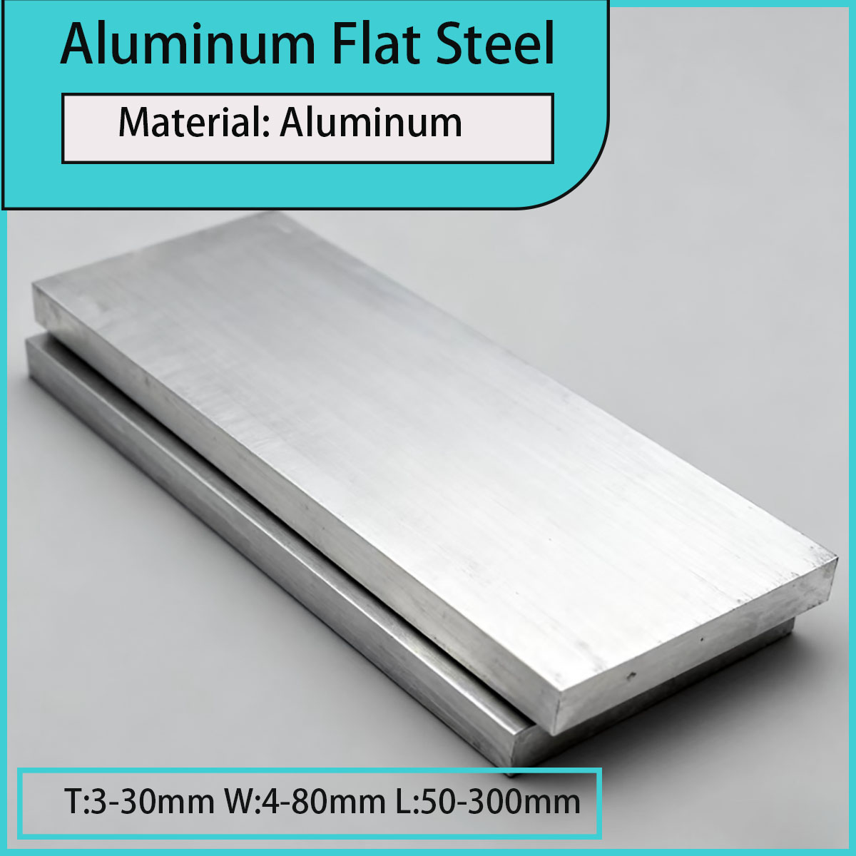 Power Tools And Engineering - 3-30mm thick aluminum flat steel 50-300mm