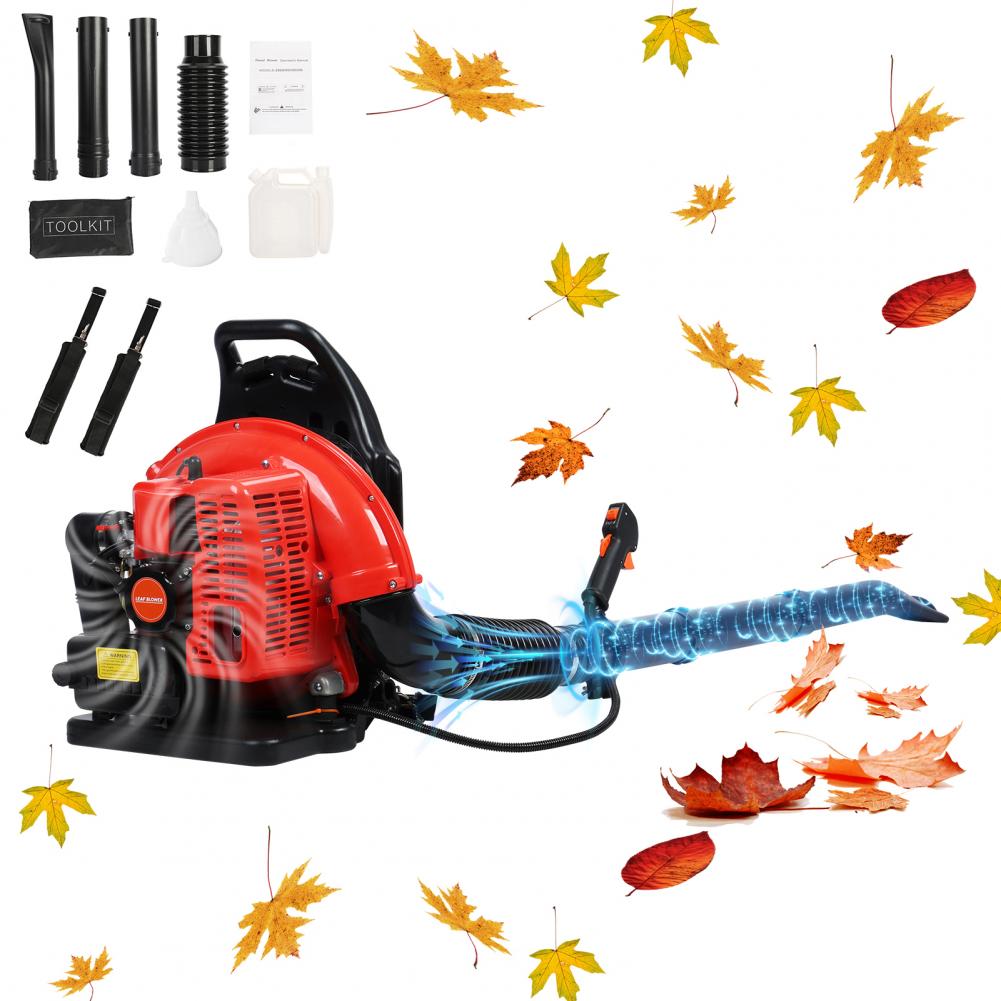 Power Tools Yard - 63CC Gas Powered Backpack Leaf Blower,