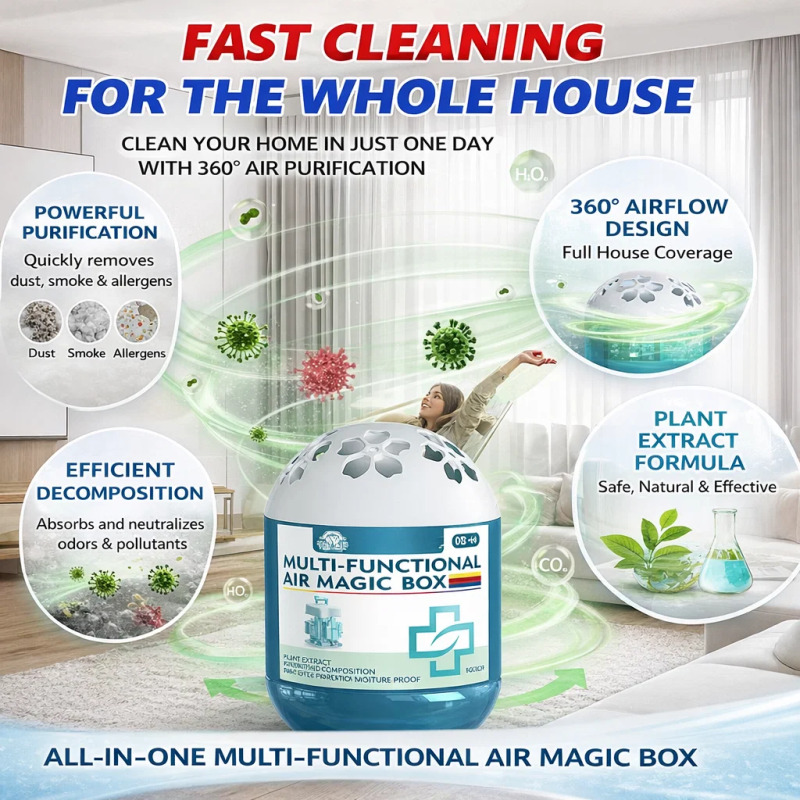 Power Toolbox - Powerful Dust Cleaning Box Air Purification