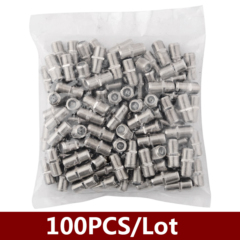100PCS/Lot F Type Adaptor Coup - Power Tools Video recension och pris