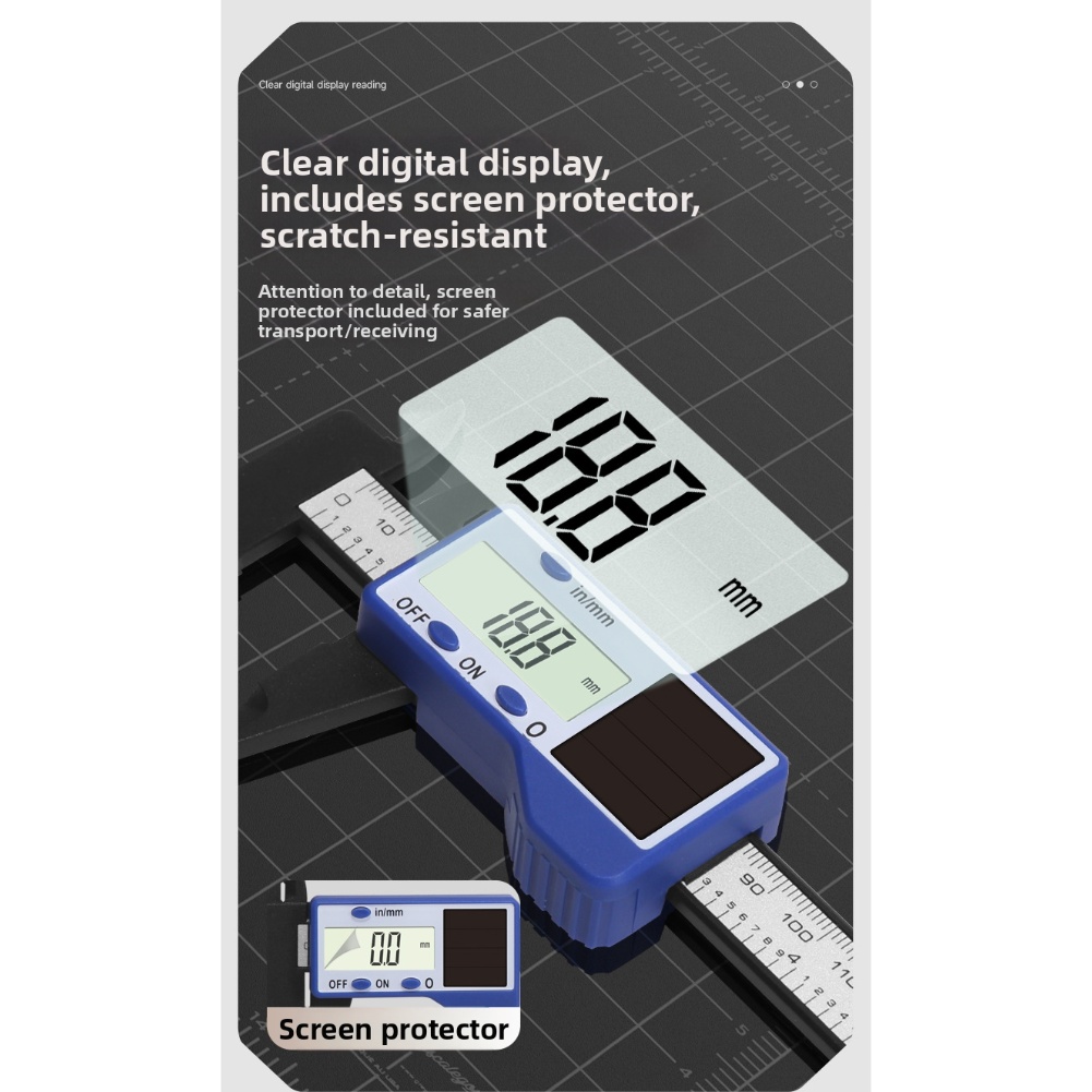 1pc Solar Powered Digital Vern - Power Tools And Engineering recension och pris