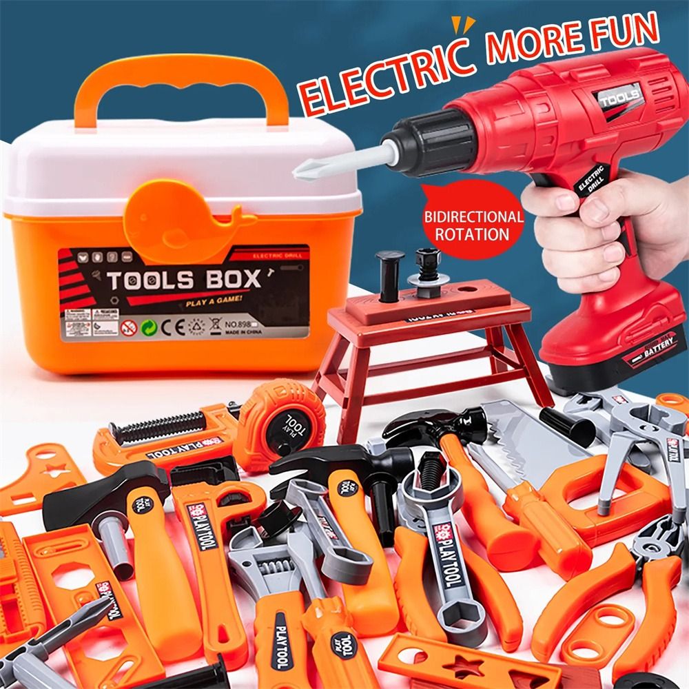 Electric Toy Drill Repair Tool - Power Tools And Engineering recension och pris