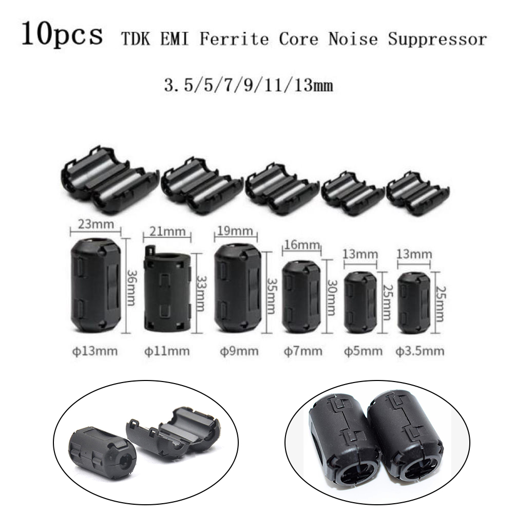 10Pcs TDK Ferrite Core Choke C - Power Tools Video recension och pris