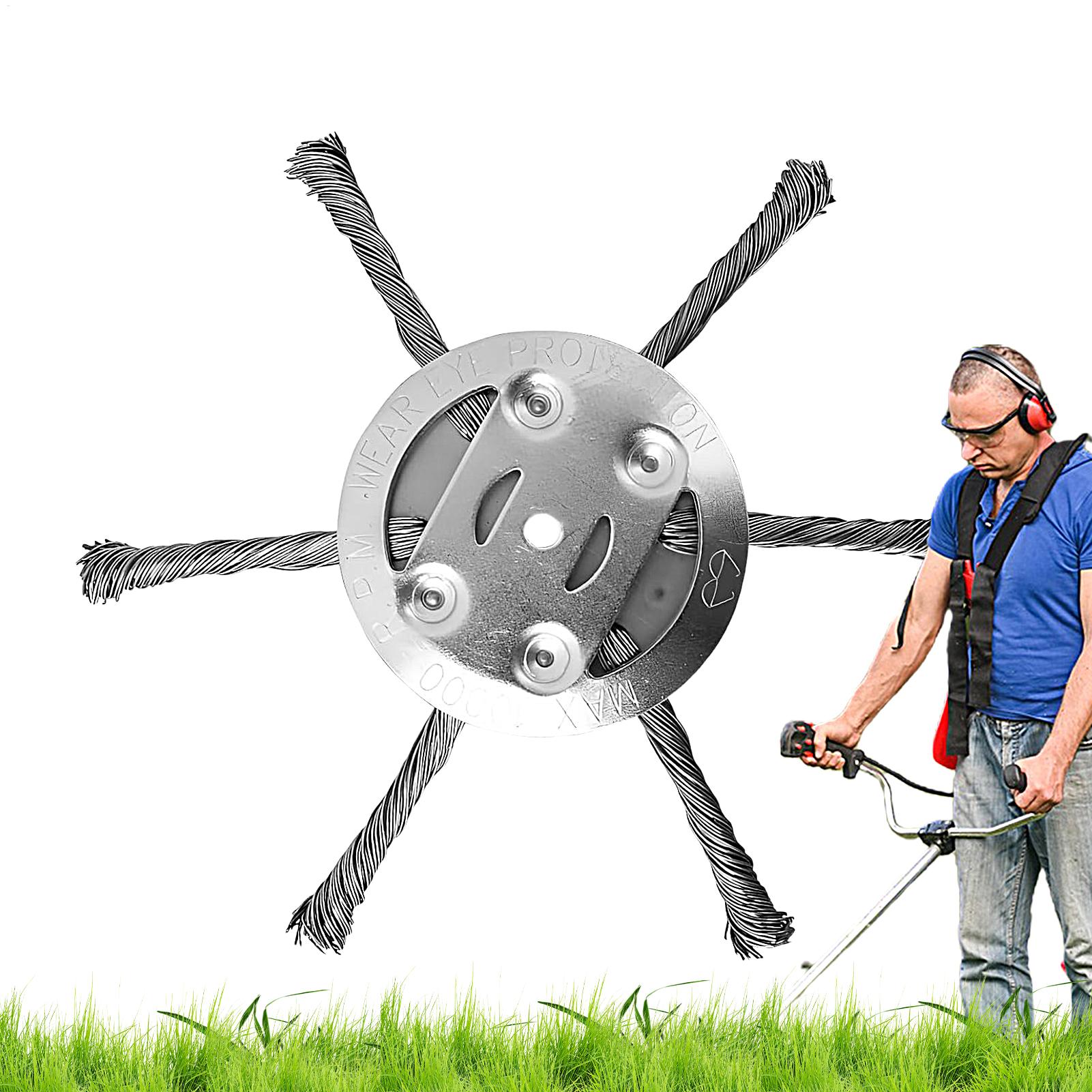Steel Grass Trimmer Head Cutte - Power Tools Yard recension och pris