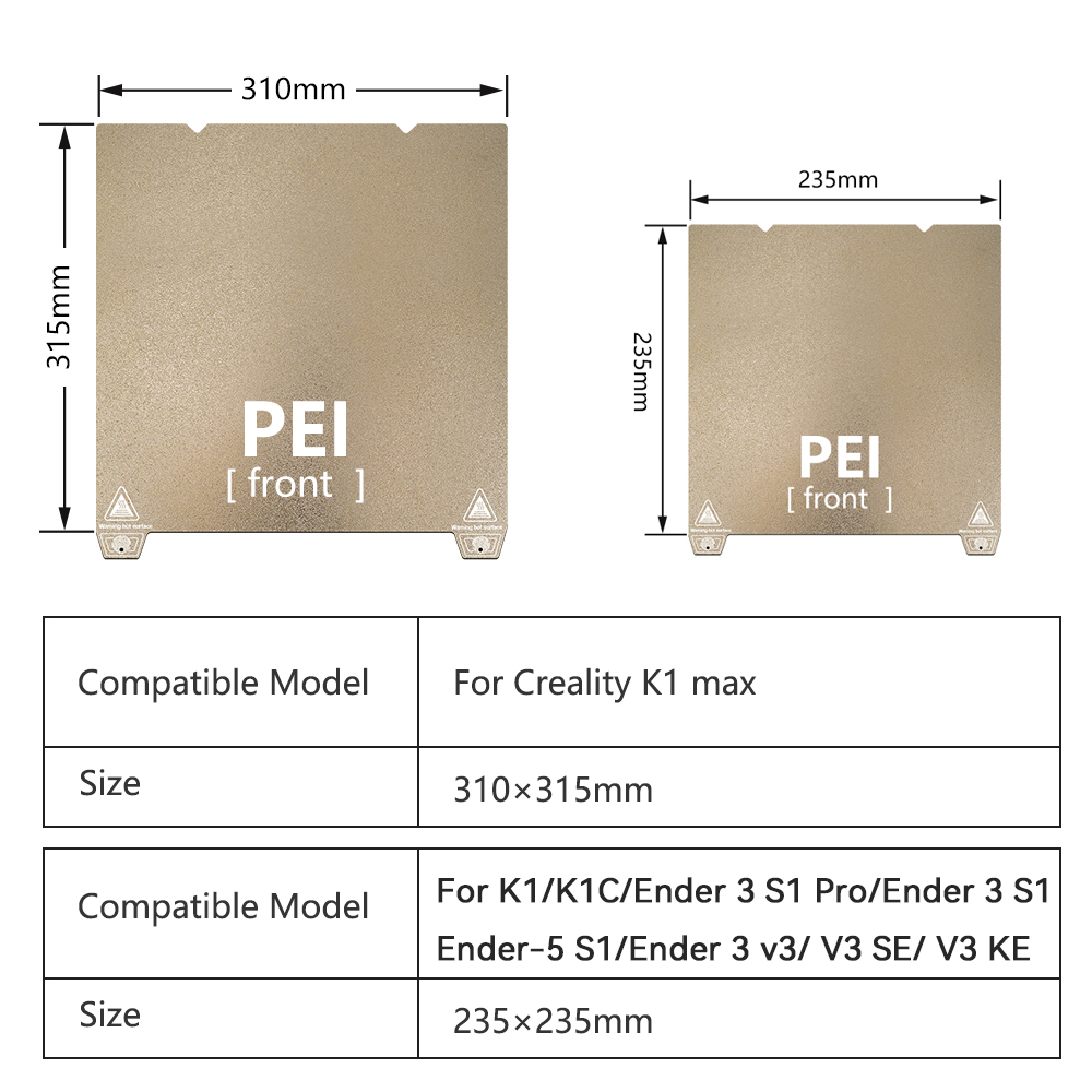 K1 Max Build Plate For Crealit - Creality Printer K1 recension och pris
