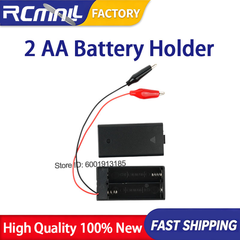 10PCS 2 AA 3V Battery Holder C - Power Toolbox recension och pris