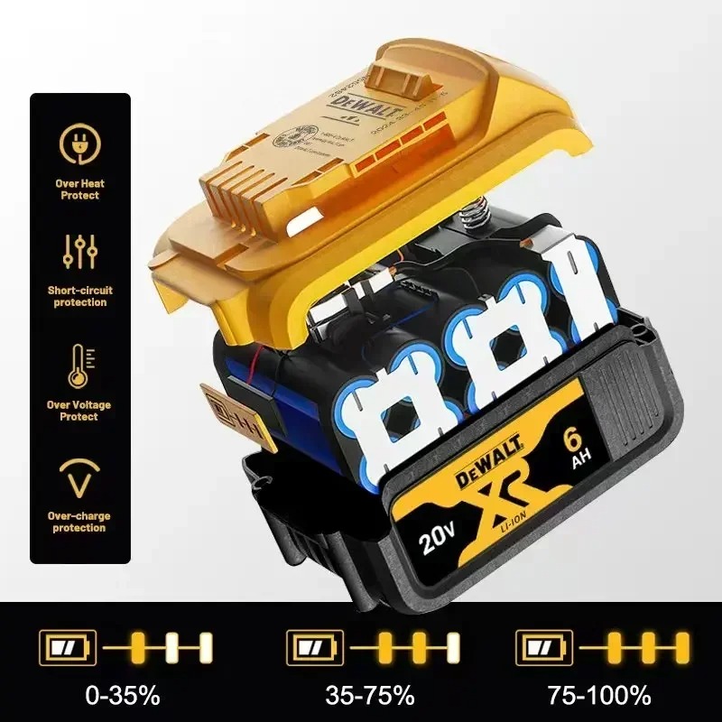 XR DeWalt 20V MAX Battery 6.0A - Dewalt Power Tools Xr recension och pris