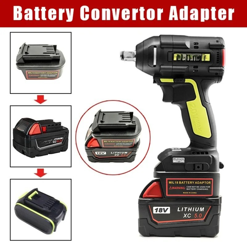 Battery Adapter Converter for  - Power Tools That Are Green recension och pris