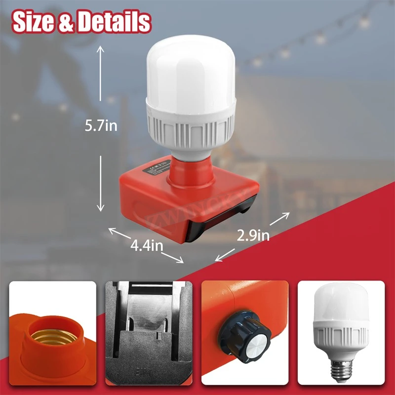 Portable Tool Light Suitable f - Einhell Power X Tools recension och pris