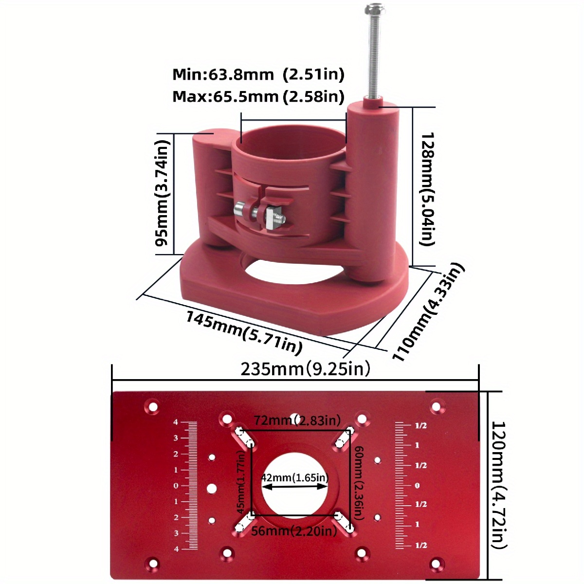 Router Lift System - Router Li - Router Trim Base recension och pris