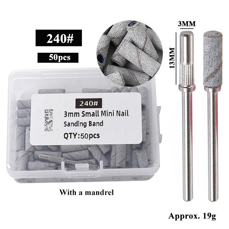 50pcs/box 3mm Mini Sanding Ban - Power Toolbox recension och pris