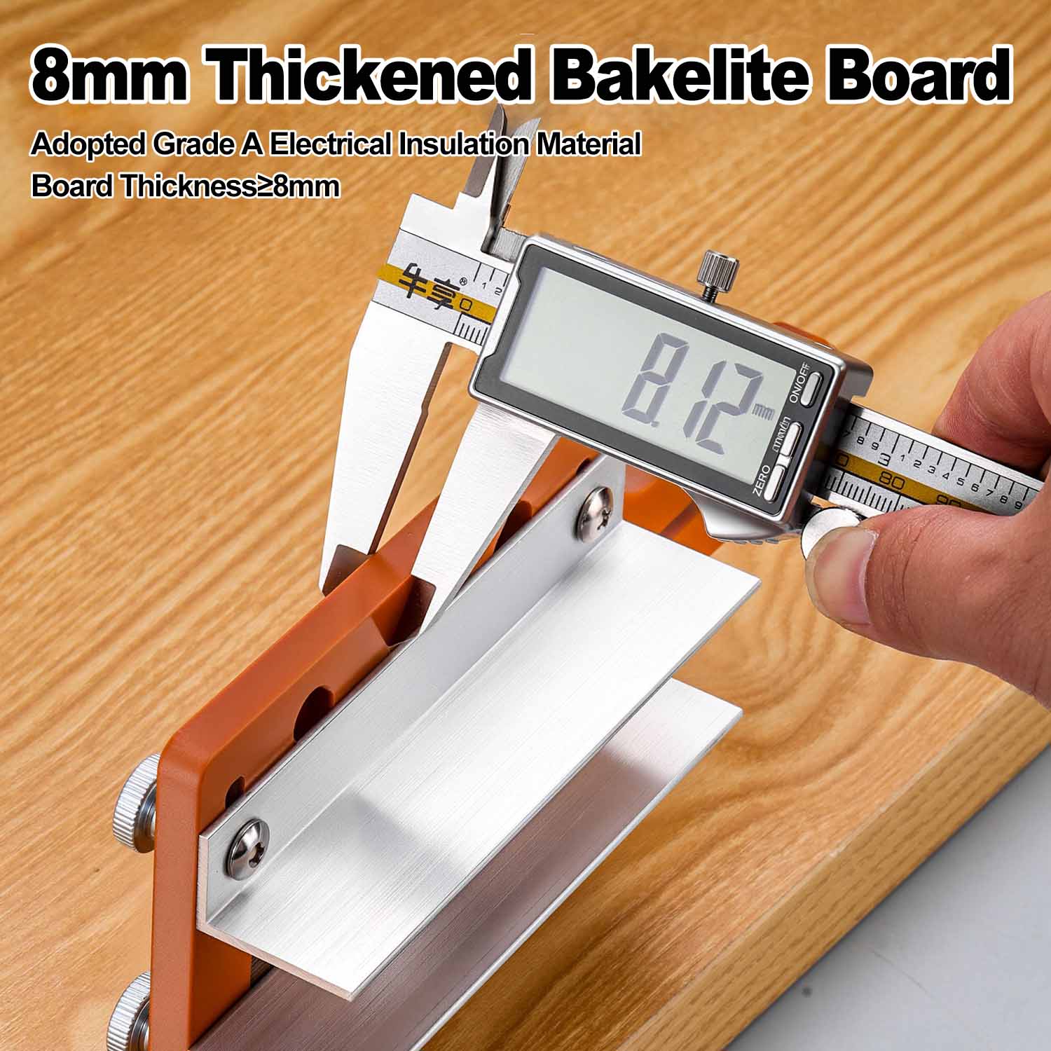 Wood Router Slotting Locator A - Router Trim Base recension och pris