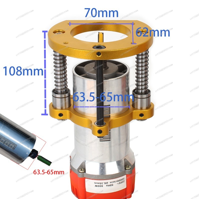 65mm Inverted Lifting Base for - Router Trim Base recension och pris