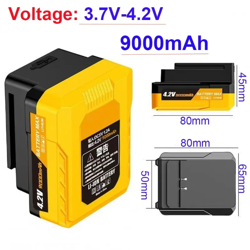 Real Capacity 9000mAh Chargeab - Power Tools That Are Green recension och pris