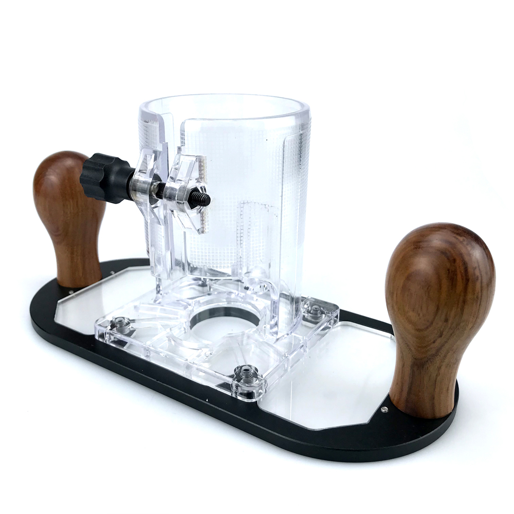 Wood Router Base for Edge Guid - Router Trim Base recension och pris